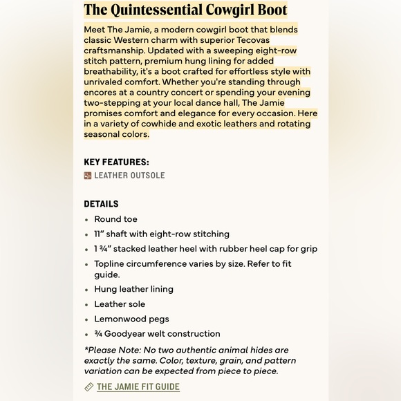 Tecovas Jamie Boots in Midnight - Picture 10 of 13